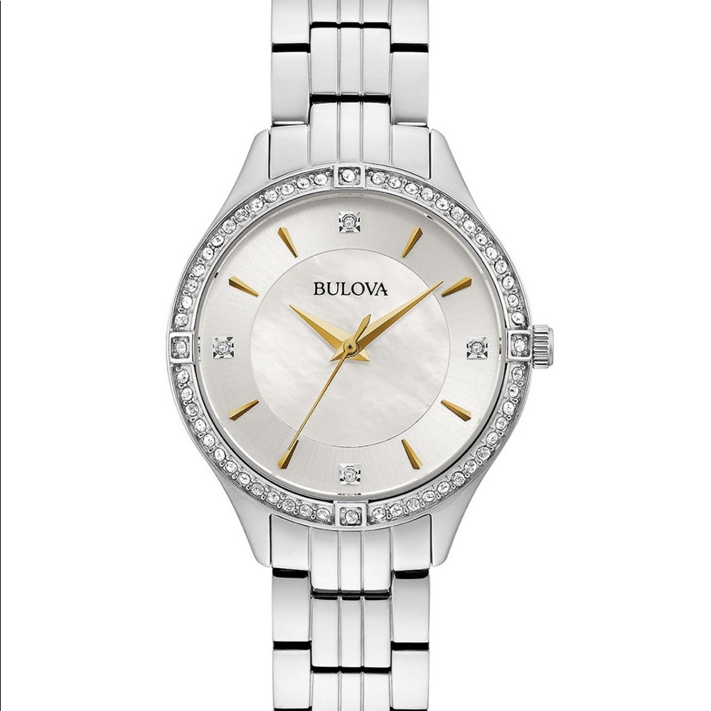Bulova Womens 32mm Stainless Steel